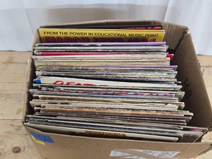 Large Lot of Assorted Vintage Vinyl Records #4 - Rock