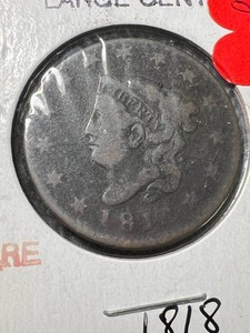 1818 US CLASSIC HEAD LARGE CENT