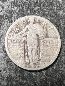 1928 US STANDING LIBERTY QUARTER