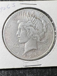 1926-S US PEACE SILVER DOLLAR
