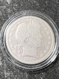 1893 US BARBER HALF DOLLAR IN AIRTITE