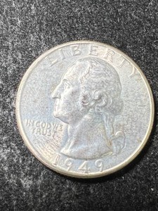 1949-D US WASHINGTON QUARTER