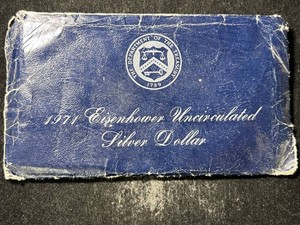 1971 US EISENHOWER UNC SILVER DOLLAR