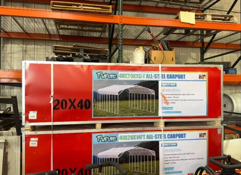 FUTURE 40x20x14 Ft All-Steel Carport (FT-SC40)