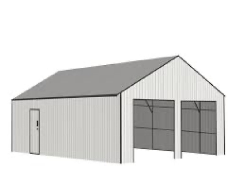 SDLANCH 25x33 Double Stall High End Carport (SDL2533FT)