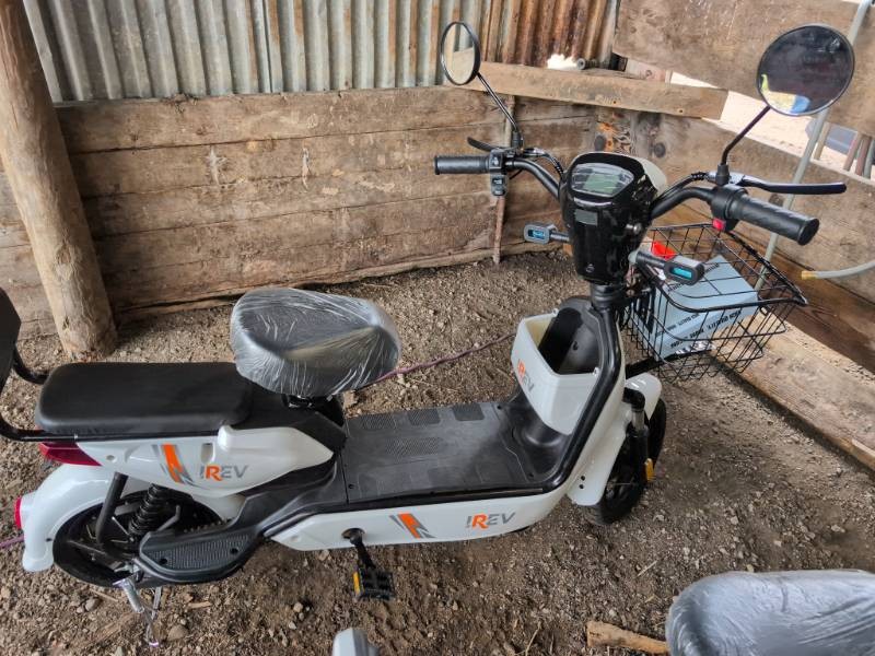 SDLANCH Two-Wheeled Electric Vehicle (EV) Color White