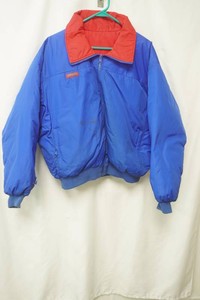 Columbia reversable blue and red puffy jacket size Large