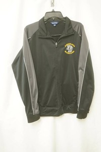 Sport Tek full zip jacket size large with Dawson Boyd blackjacks school logo