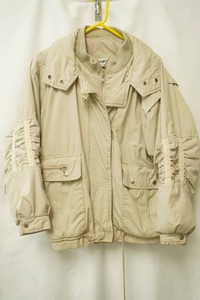 W.O.R.D.S size large utility jacket ribbed high collar