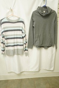 time true size large knit sweater, old navy size large cowl neck pullover sweatshirt
