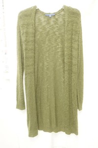 apt.9 olive green size medium cardigan