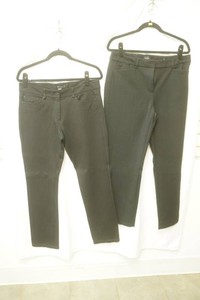 white house black market black jeans size 10R, Slim black dress pant size 10L