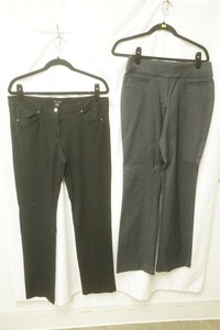 white house black market black slim jeans size 10 R, apt.9 grey dress pants size 8