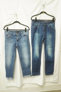 boyfriend straight size regular blue jeans white house black market size 10R