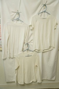 athletic size small long sleeve white shirt faded glory size large long sleeve Sonoma size large shirtsleeve t-shirt