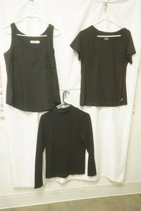 Faded Glory tank size M (8-10), ExerTech size XL, St Johns Bay size Med.
