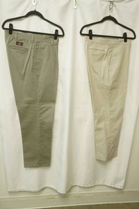 timber creek size 3430 grey pants, elite size 3432 light grey pants