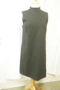 Cythia Rowley size 10 sleeveless dress mock neckline