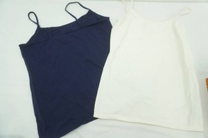 Worthington size largexl cream tank top, faded glory size large navy blue tank top