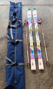G - Youth Ski Set - Volkl Chica 150 Skis, Poles & Athletrek Bag