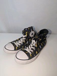 Converse Chuck Taylor All Star Electric Bolt Easy-On kids high-top sneakers, Size 2