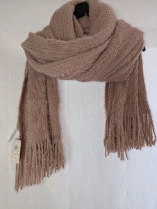 NWT Free People Biscotti Colored Scarf