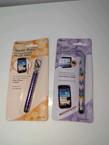 NIB two packaged Allary capacitive touch screen stylus pens