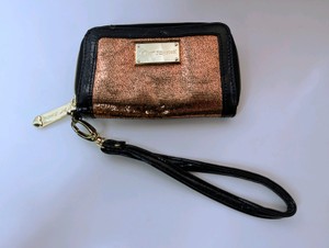 Betsey Johnson zip-around wristlet wallet