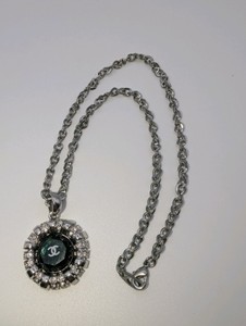 Chanel CC Rhinestone Necklace- Unauthenticated