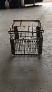 Metal Milk Crate