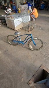 Blue Childs Schwinn Bicycle