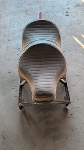rolling shop stool