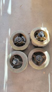 6x2 heavy duty casters