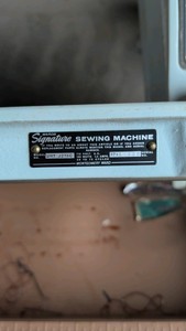 Signature sewing machine