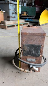 vintage propane heater