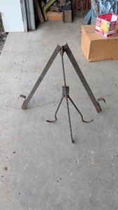 vintage mechanic tripod tool