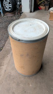 55gl cardboard drum