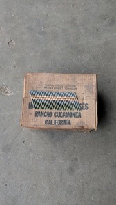 box of Ring shank nails