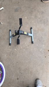 floor model sit down exercise bike