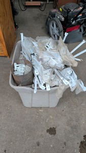 Misc. wire closet racking