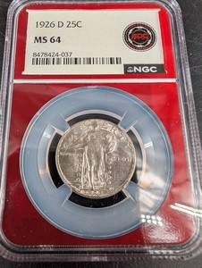 1926-D Standing Liberty Quarter NGC MS 64
