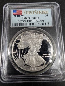 2010-W Silver Eagle PCGS PR70DCAM