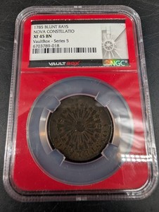 1785 Blunt Rays Nova Constellatio XF 45 BN