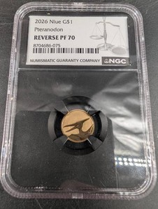 2026 Niue $1 Pteranodon NGC Reverse PF 70