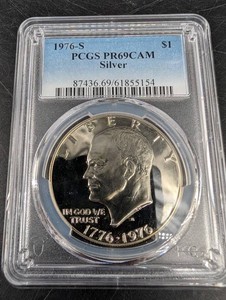 1976-S Kennedy Half Dollar PCGS PR69CAM Silver
