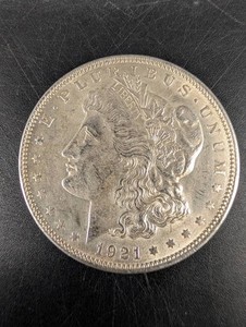 1921 United States Morgan Silver Dollar