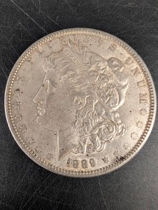 1889 United States Morgan Silver Dollar