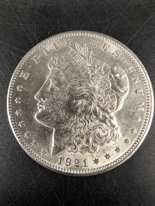 1921 U.S. Morgan Design One Dollar Coin