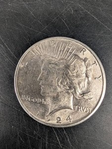 1924 Peace Dollar