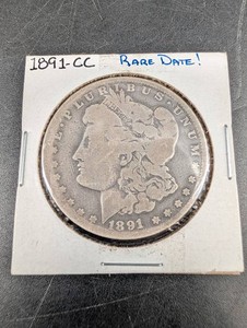 1891-CC Morgan Dollar